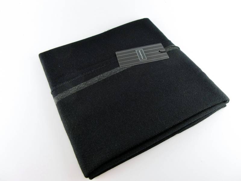 Ermenegildo Zegna Kaschmirschal Ermenegildo Zegna Herren Schal Kaschmir/Seide Schwarz/Grau ZXK41 von Ermenegildo Zegna