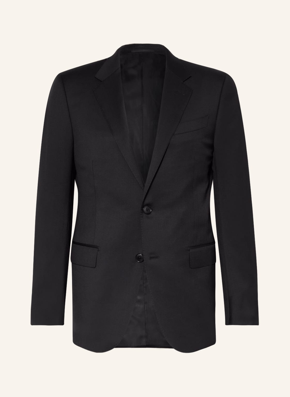 Zegna Anzugsakko Milano Slim Fit schwarz von ZEGNA