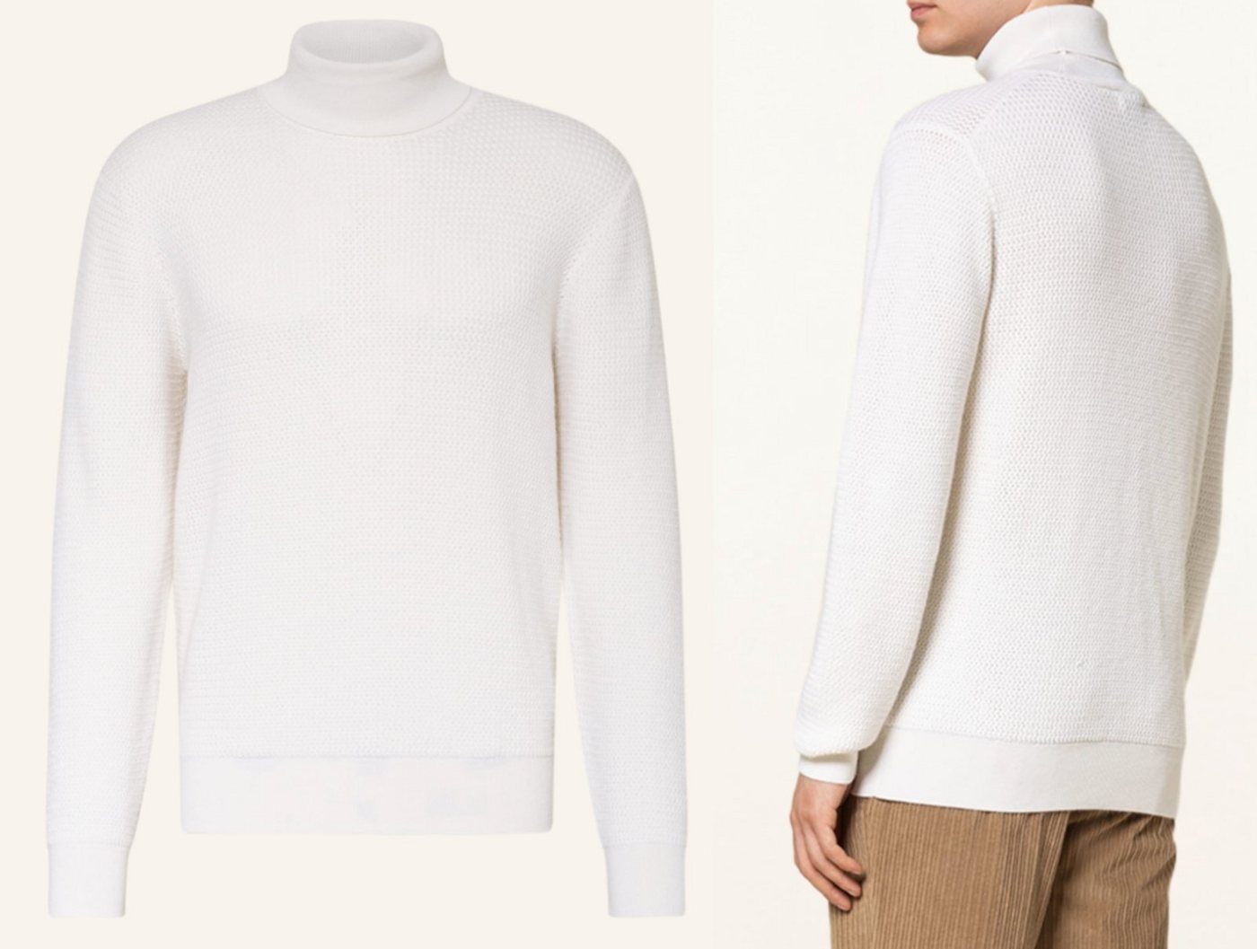 Ermenegildo Zegna Strickpullover ERMENEGILDO ZEGNA CASHMERE Rollkragenpullover Turtleneck Sweater Pullo von Ermenegildo Zegna