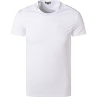 Ermenegildo Zegna Herren T-Shirt weiß Baumwolle unifarben von Ermenegildo Zegna