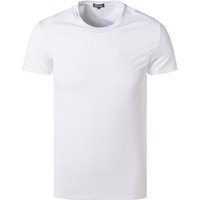 Ermenegildo Zegna Herren T-Shirt weiß Baumwolle unifarben von Ermenegildo Zegna