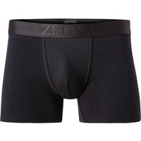 Ermenegildo Zegna Herren Trunks schwarz Baumwolle unifarben von Ermenegildo Zegna