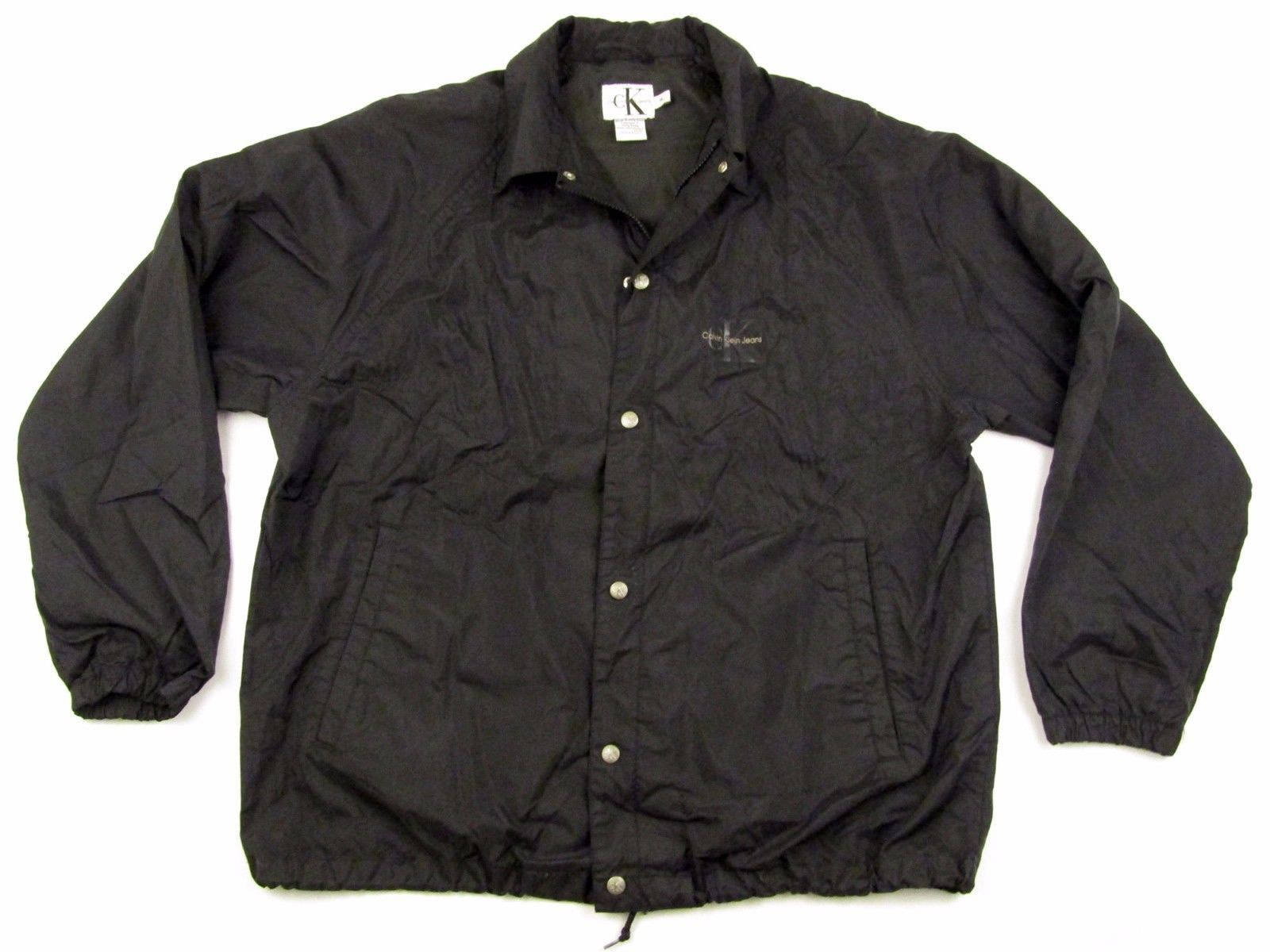 Vintage Calvin Klein Jeans Windbreaker Größe Xl, Retro 90Er Jahre Colorblock Jacke, Mode Leichte Fashion von ErniesFineVintage