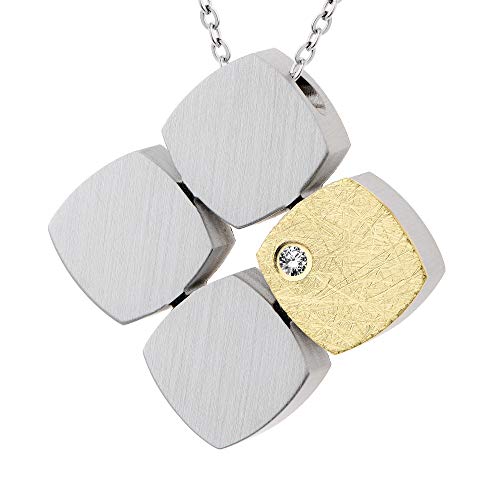 Ernstes Design Anhänger Brillant 0.02 ct. AN896 Gold 585 Edelstahl von Ernstes Design