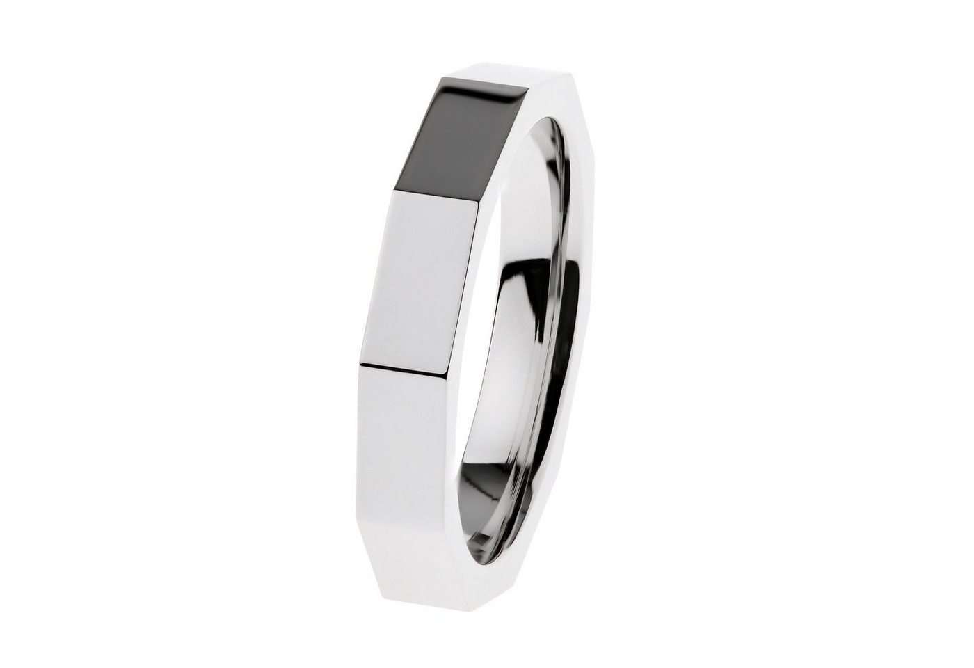 Ernstes Design Fingerring Ring Edelstahl poliert R587 von Ernstes Design