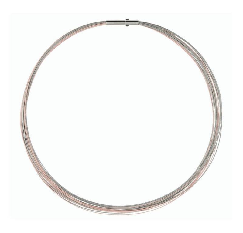 Ernstes Design Kette mit Anhänger Ernstes Design DS20C.ROT.50 Drahtseil 20-fach Edelstahl von Ernstes Design