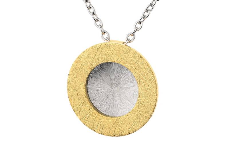 Ernstes Design Kettenanhänger Edelstahl bicolor AN1018 von Ernstes Design