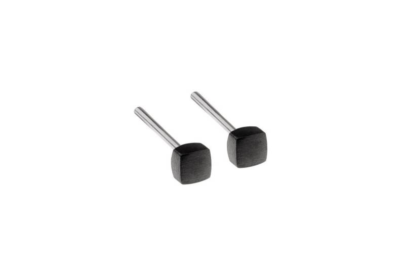 Ernstes Design Ohrring-Set Ernstes Design Ohrstecker E445 Edelstahl matt schwarz plattiert von Ernstes Design