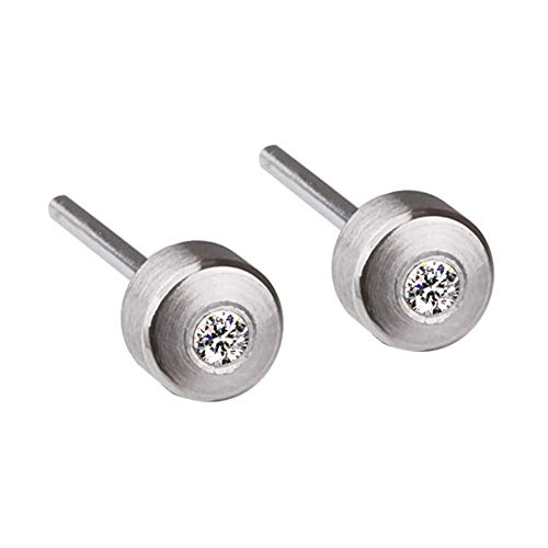 Ernstes Design Ohrringe E272 Edelstahl Brillant 0,032 ct. Stecker Ohrstecker von Ernstes Design