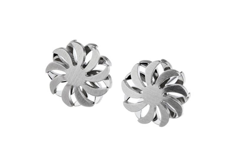 Ernstes Design Paar Ohrstecker Ernstes Design Blüten Ohrstecker E747 Edelstahl Stahlschmuck Ø 10mm von Ernstes Design