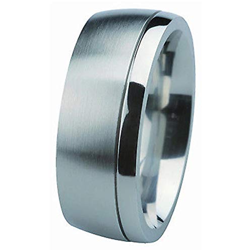 Ernstes Design Ring R227.9 mattiert poliert Edelstahl Weite 48-71 Qualität von Ernstes Design