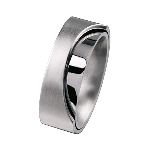 Ernstes Design Ring R62.8 Edelstahl matt poliert Qualität neu 8 mm von Ernstes Design