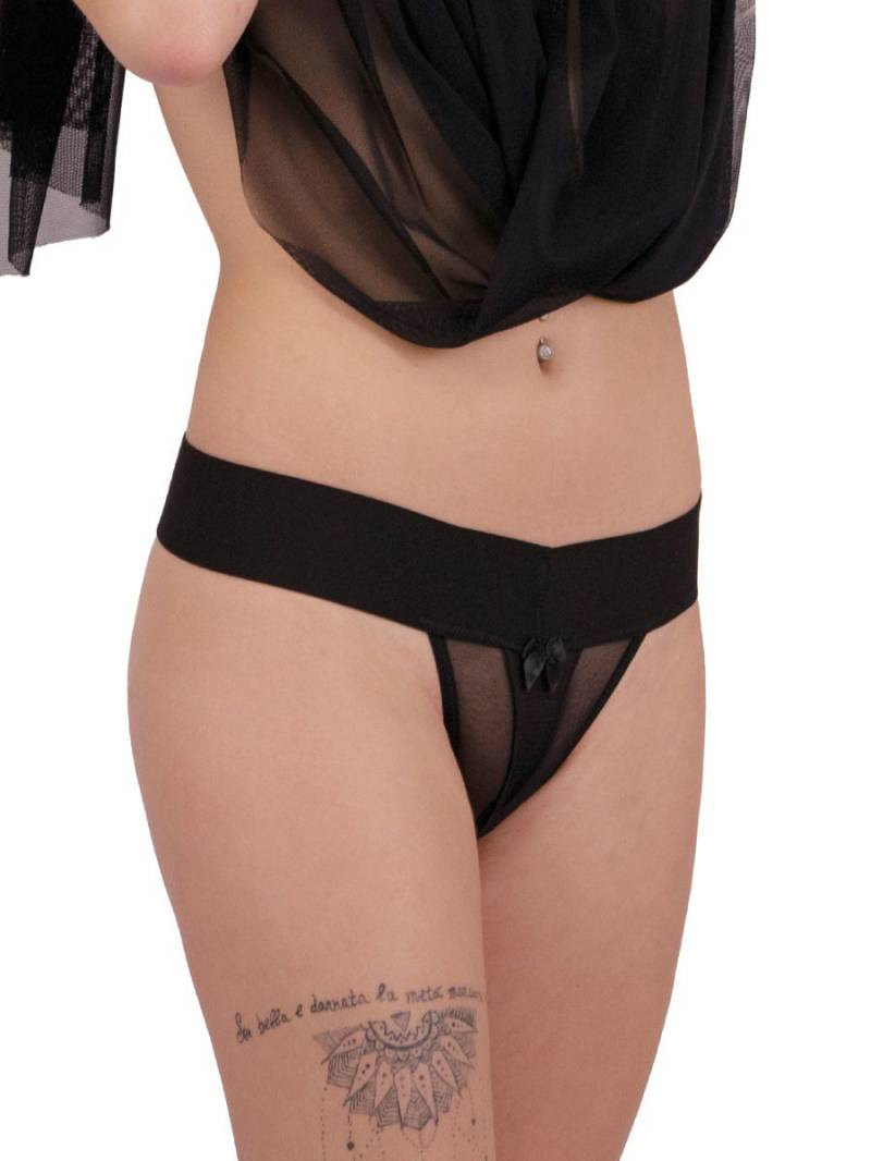 Eros Veneziani Natale: Ouvertstring, schwarz (M/L) von Eros Veneziani