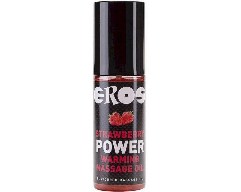 Eros Gleit- und Massagegel EROS Power Warming Massage Oil Strawberry 100 ml von Eros
