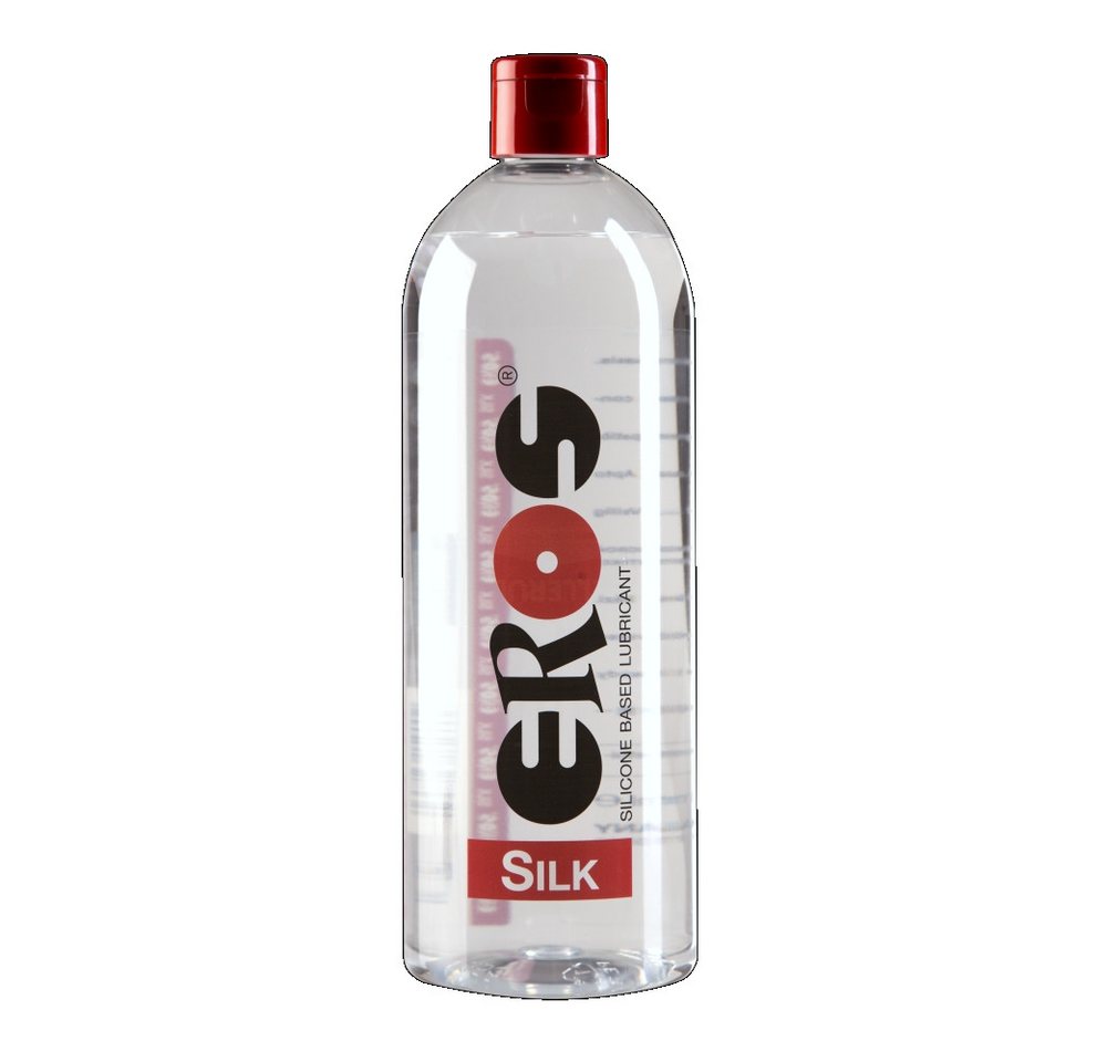 Eros Gleit- und Massagegel Silk Gel - 1 Liter - langanhaltende Gleitfähigkeit - auf Silikonbasis, mit geschmeidiger Konsistenz für seidiges Hautgefühl - Made in Germany von Eros
