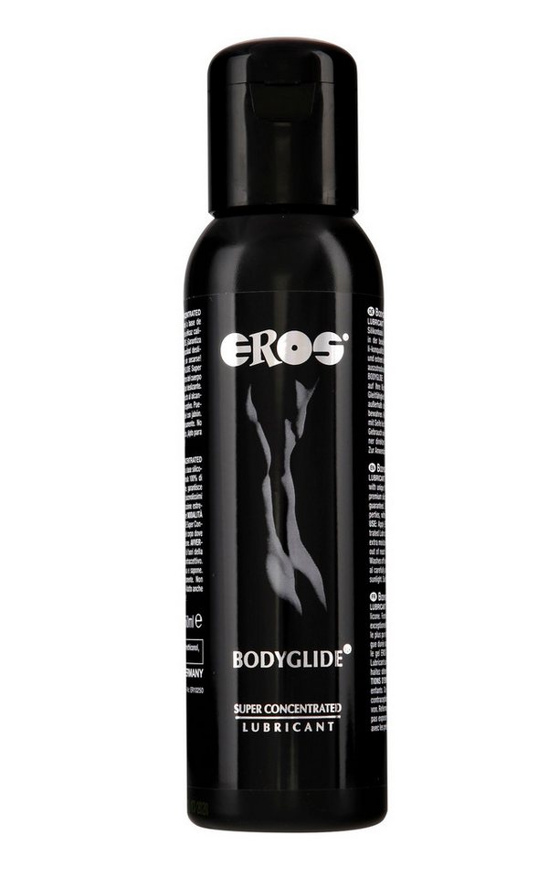 Eros Gleitgel Eros Bodyglide Super Concentrated - 250ml, extrem langanhaltende Gleitwirkung - Silikonbasis - Made in Germany von Eros