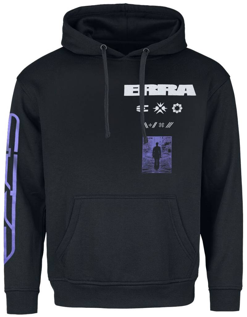 Erra Kapuzenpullover - Crawl Backwards - S bis XXL - für Männer - Größe XL - schwarz  - EMP exklusives Merchandise! von Erra