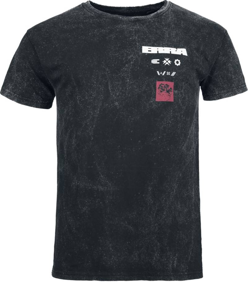 Erra T-Shirt - Tracklist - S bis 4XL - für Männer - Größe L - charcoal  - EMP exklusives Merchandise! von Erra