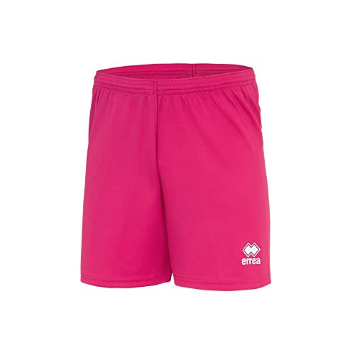 NEW SKIN Trainingsshorts · UNISEX Sporthose in kurz für Damen & Herren · UNIVERSAL Trainingshose für Jugendliche & Erwachsene Größe M, Farbe rosa von Errea