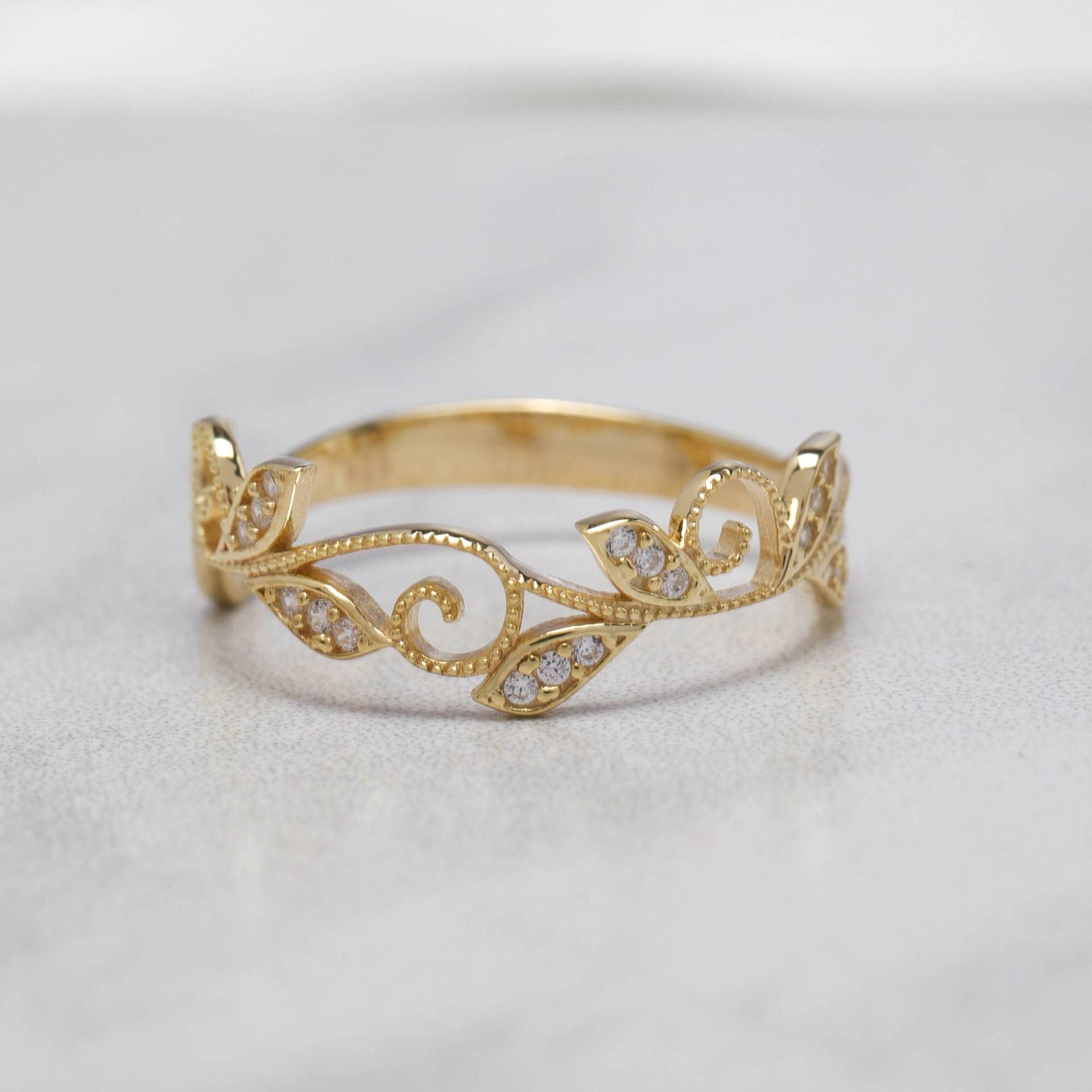 14K Solid Gold Leaf Ring, 925 Sterling Silber Blatt Natur Inspiriert Valentinstag Geschenk, Weihnachtsgeschenk, Muttertagsgeschenk 14K Solid Gold Leaf Ring, 925 Sterling Silber Blatt Natur Inspiriert Valentinstag Geschenk, Weihnachtsgeschenk, Muttertagsgeschenk von ErsJewelryDesign