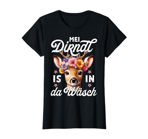 Trachten T-Shirt Damen Trachtenshirt Tracht Dirndl Ersatz T-Shirt von Ersatz Dirndl T-Shirts Damen Trachtenshirt