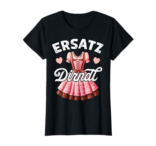 Ersatz Dirndl T-Shirt Damen Trachtenshirt Outfit Trachten T-Shirt von Ersatz Dirndl T-Shirts Damen Trachtenshirts