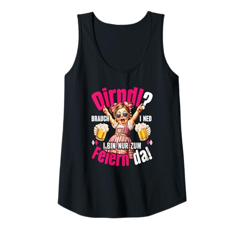 Damen Damen Trachtenshirt Tracht Passend für Oktoberfest Frauen Tank Top von Ersatz Lederhose Damen Shirt Trachtenshirt