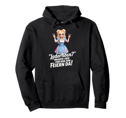 Damen Trachtenshirt Kinder Tracht Passend für Oktoberfest Pullover Hoodie von Ersatz Lederhose Damen Shirt Trachtenshirt