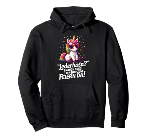 Damen Trachtenshirt Tracht Passend für Oktoberfest Einhorn Pullover Hoodie Damen Trachtenshirt Tracht Passend für Oktoberfest Einhorn Pullover Hoodie von Ersatz Lederhose Damen Shirt Trachtenshirt