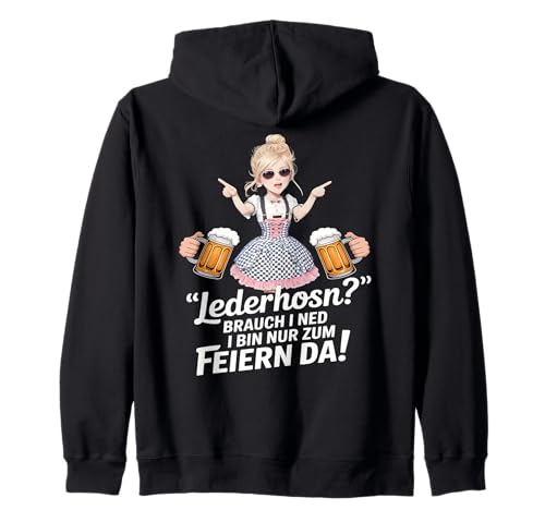 Damen Trachtenshirt Tracht Passend für Oktoberfest Frauen Kapuzenjacke Damen Trachtenshirt Tracht Passend für Oktoberfest Frauen Kapuzenjacke von Ersatz Lederhose Damen Shirt Trachtenshirt