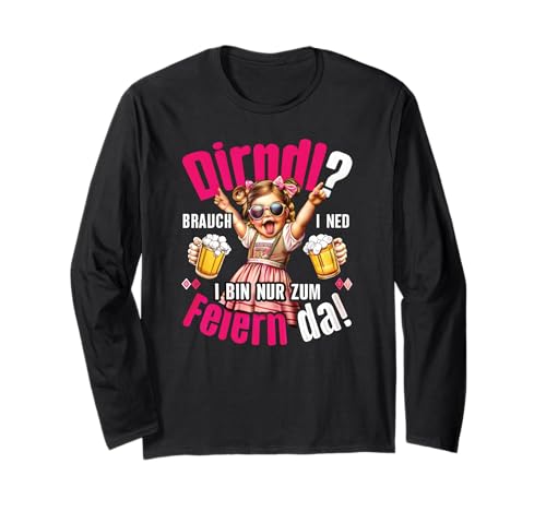 Damen Trachtenshirt Tracht Passend für Oktoberfest Frauen Langarmshirt Damen Trachtenshirt Tracht Passend für Oktoberfest Frauen Langarmshirt von Ersatz Lederhose Damen Shirt Trachtenshirt