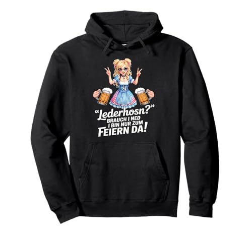 Damen Trachtenshirt Tracht Passend für Oktoberfest Frauen Pullover Hoodie von Ersatz Lederhose Damen Shirt Trachtenshirt
