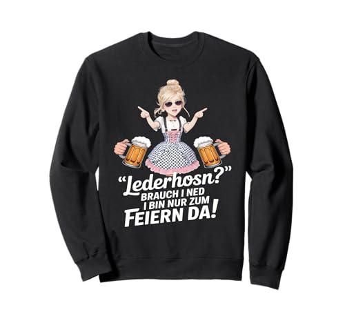 Damen Trachtenshirt Tracht Passend für Oktoberfest Frauen Sweatshirt Damen Trachtenshirt Tracht Passend für Oktoberfest Frauen Sweatshirt von Ersatz Lederhose Damen Shirt Trachtenshirt