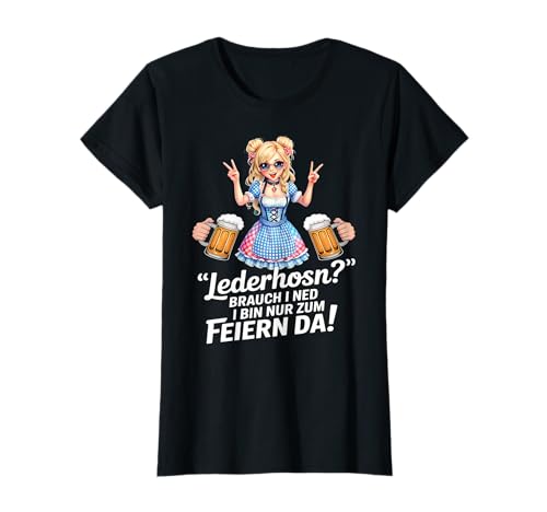 Damen Trachtenshirt Tracht Passend für Oktoberfest Frauen T-Shirt Damen Trachtenshirt Tracht Passend für Oktoberfest Frauen T-Shirt von Ersatz Lederhose Damen Shirt Trachtenshirt