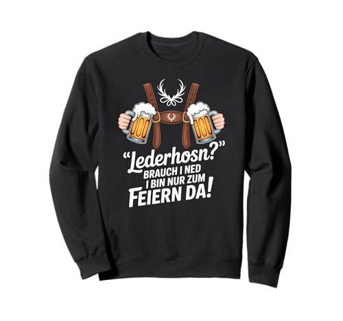 Männer Trachtenshirt Tracht Passend für Oktoberfest Lausbua Sweatshirt Männer Trachtenshirt Tracht Passend für Oktoberfest Lausbua Sweatshirt von Ersatz Lederhose Shirt Trachtenshirt Herren Damen