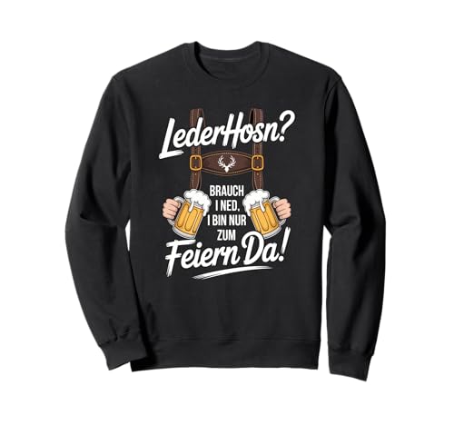 Männer Trachtenshirt Tracht Passend für Oktoberfest Lausbua Sweatshirt Männer Trachtenshirt Tracht Passend für Oktoberfest Lausbua Sweatshirt von Ersatz Lederhose Shirt Trachtenshirt Herren Damen