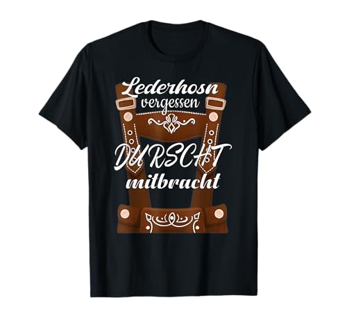 Trachtenhemd Herren Lustiges Kostüm für Oktoberfest T-Shirt Trachtenhemd Herren Lustiges Kostüm für Oktoberfest T-Shirt von Ersatz Lederhosn Lausbua Trachtenshirts Damen