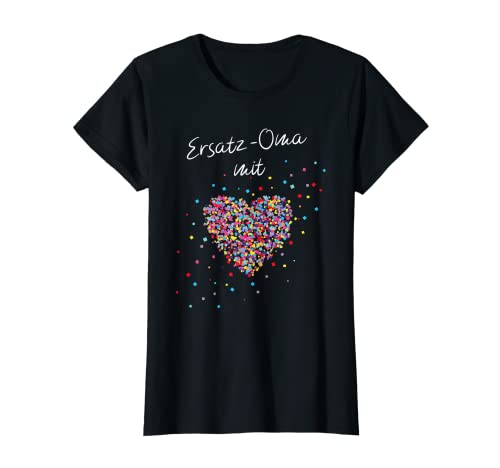 Damen Ersatzoma Mit Herz Oma Omi Grossmutter Geschenk T-Shirt Damen Ersatzoma Mit Herz Oma Omi Grossmutter Geschenk T-Shirt von Ersatz Oma Mit Herz Omi Geschenkidee