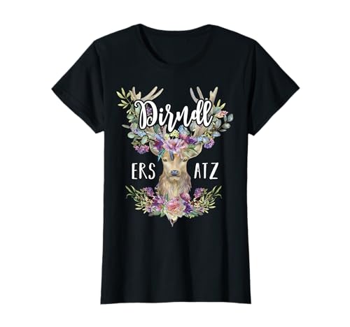 Trachtenshirt Damen Ersatz Dirndl T-Shirt Frauen Trachten T-Shirt von Ersatz Tracht & Dirndl T-Shirts