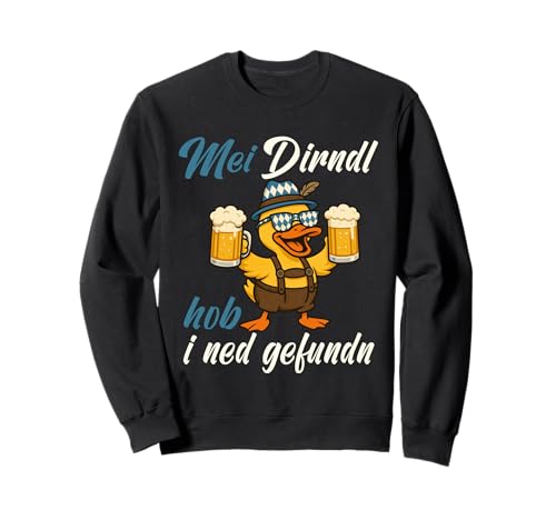 Dirndl Nicht gefunden Lustige Oktoberfest Ente in Tracht Sweatshirt Dirndl Nicht gefunden Lustige Oktoberfest Ente in Tracht Sweatshirt von Ersatz Trachtenshirt Bayrisches Kostüm Tracht