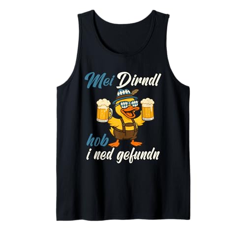 Dirndl Nicht gefunden Lustige Oktoberfest Ente in Tracht Tank Top Dirndl Nicht gefunden Lustige Oktoberfest Ente in Tracht Tank Top von Ersatz Trachtenshirt Bayrisches Kostüm Tracht