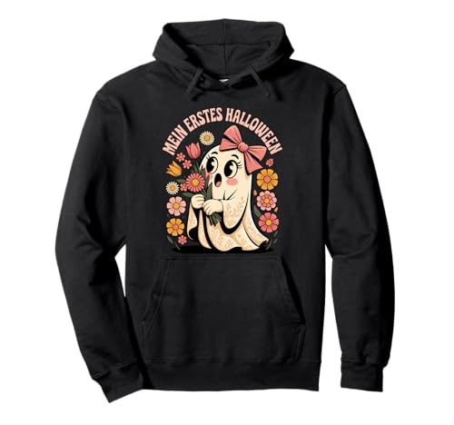 Mein Erstes Halloween Süßer Geist Mädchen Frauen Kinder Fun Pullover Hoodie von Erste Halloween Süßer Blumen Geist Niedlich Kinder