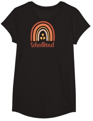 Schulkind Regenbogen Schulanfang Mädchen Einschulung T-Shirt Schulkind Regenbogen Schulanfang Mädchen Einschulung T-Shirt von Erste Klasse Grundschule Erstklässlerin Schule