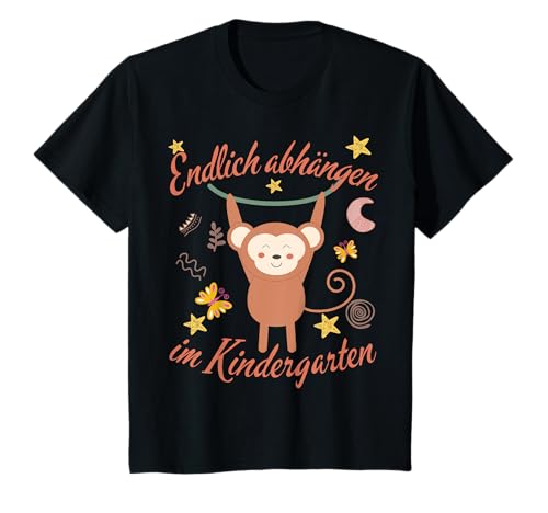 Kita Affe Kindergartenstart Mädchen Junge 2025 Kindergarten T-Shirt Kita Affe Kindergartenstart Mädchen Junge 2025 Kindergarten T-Shirt von Erster Tag Kita und Kindergarten Shirt Designs