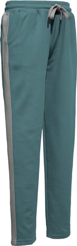 Erwin Müller Damen-Freizeithose, lang petrol-grau Größe 40/42 von Erwin Müller