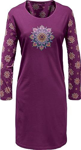 Erwin Müller Damen-Nachthemd Single-Jersey Beere Größe 40 von Erwin Müller