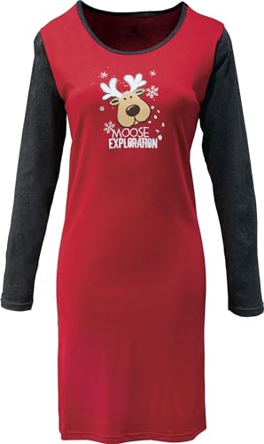 Erwin Müller Damen-Nachthemd Single-Jersey Himbeerrot Größe 40/42 von Erwin Müller