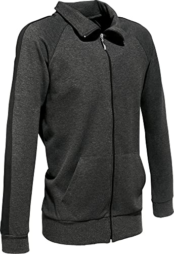Erwin Müller Herren-Freizeitjacke anthrazit meliert-schwarz Größe 52 von Erwin Müller