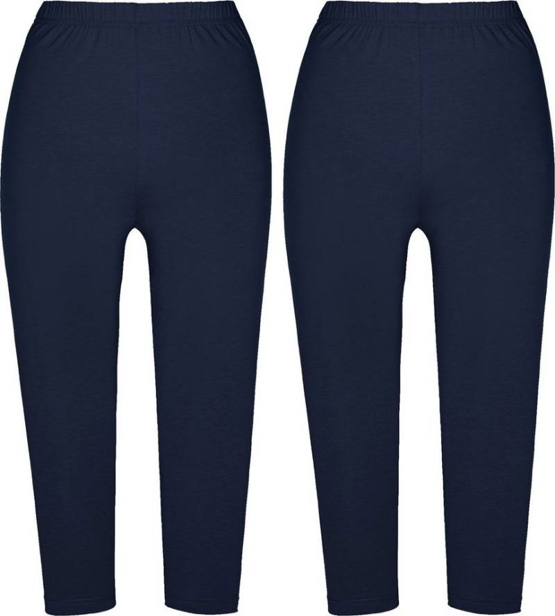 Erwin Müller Jogginghose Damen-Capri-Leggings 2er-Pack Uni von Erwin Müller