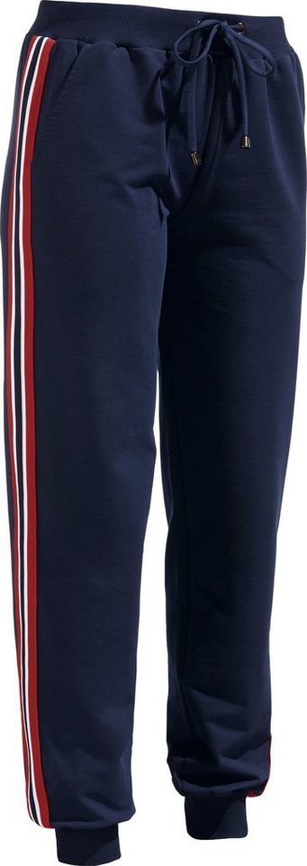 Erwin Müller Jogginghose Damen-Freizeithose, lang mit Bündchen Uni von Erwin Müller
